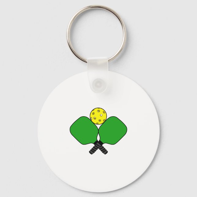 Pickleball Keychain (Front)
