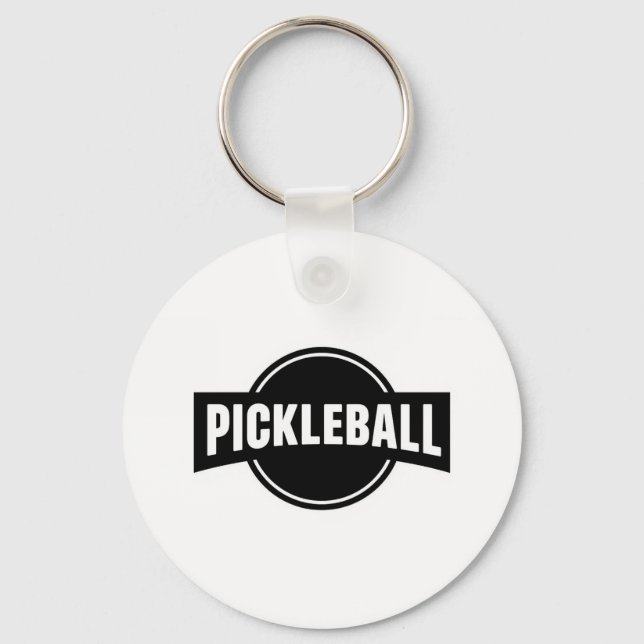 Pickleball Keychain (Front)
