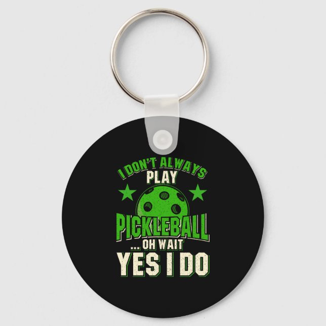 Pickleball Keychain (Front)