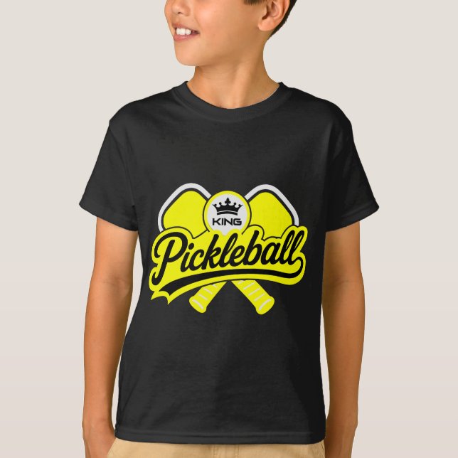 Pickleball King Champion T-Shirt (Front)