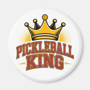 Pickleball King Magnet