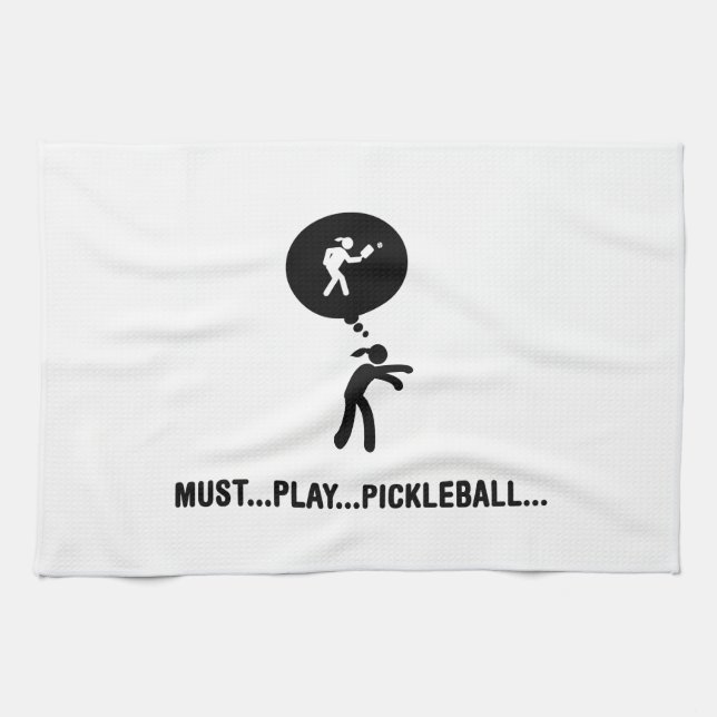Pickleball Kitchen Towel (Horizontal)