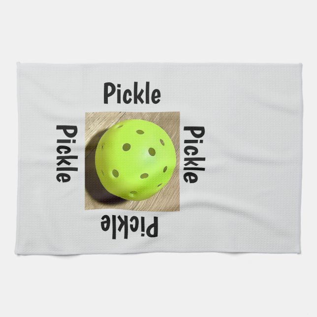 Pickleball  kitchen towel (Horizontal)