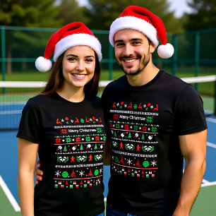 🎅 Pickleball 🎄 laide style Sweat de Noël