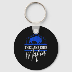Pickleball lake erie wny buffalo 716 western new keychain