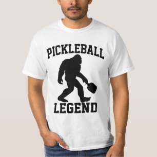 Pickleball Legend Funny Bigfoot  T-Shirt