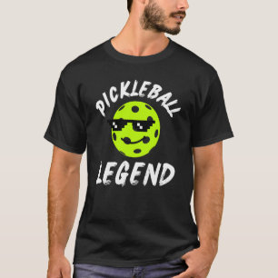Pickleball Legend Quote Dink Shot Paddle Player Jo T-Shirt