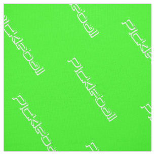 Pickleball Logo Fabric