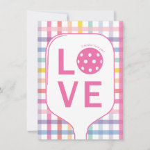 Pickleball Love Card | I Dinkin' Love You