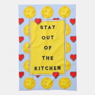 Pickleball Love Kitchen Towel