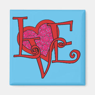 Pickleball Love Magnet