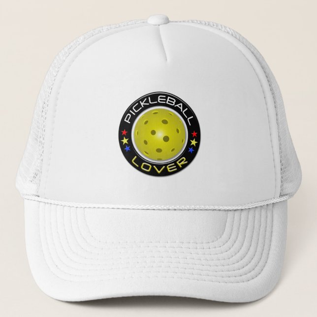 Pickleball Lover 1 Hat (Front)