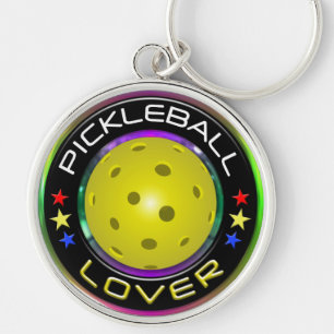 Pickleball Lover 1 Options Keychain