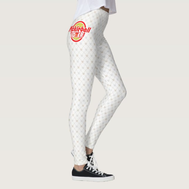 Pickleball Lover 2-2B Options d'image Leggings (Droite)