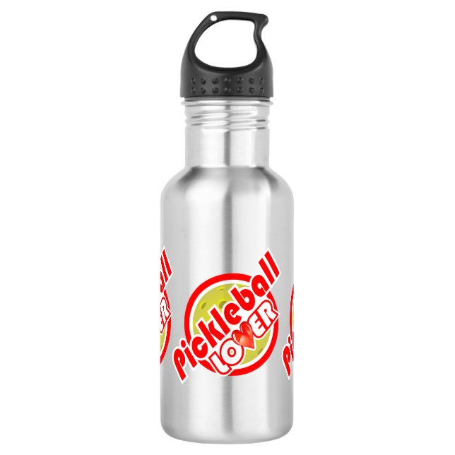 Pickleball Lover  2 Options 532 Ml Water Bottle (Front)