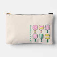 Pickleball Lover Retro Pink Green Personalized