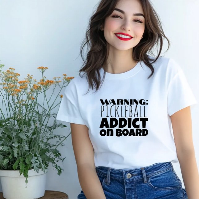 Pickleball Lovers Dream drôle slogan noir T-Shirt (Créateur téléchargé)