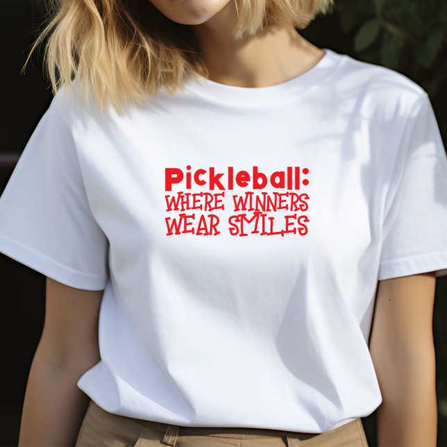 Pickleball Lover's Dream funny red slogan T-Shirt (Creator Uploaded)