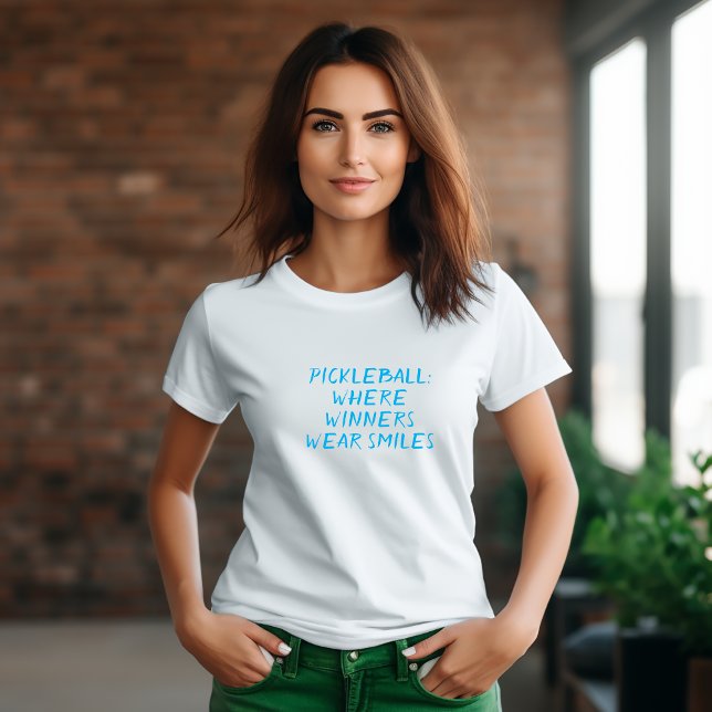 Pickleball Lover's Dream funny tuquoise slogan T-Shirt (Creator Uploaded)