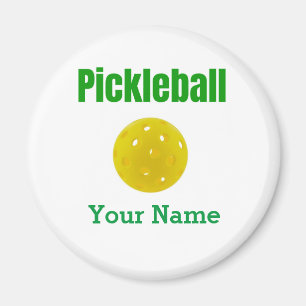 Pickleball Magnet Personalized with Your Name