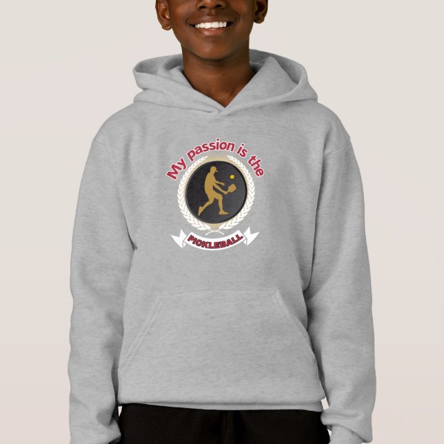 Pickleball Male Athlete Court Passion Energy (Front)