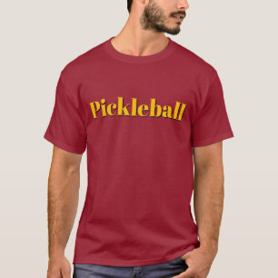 Pickleball Maroon T-Shirt