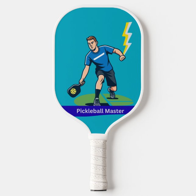 Pickleball Master Paddle – Bold Player  (Front)