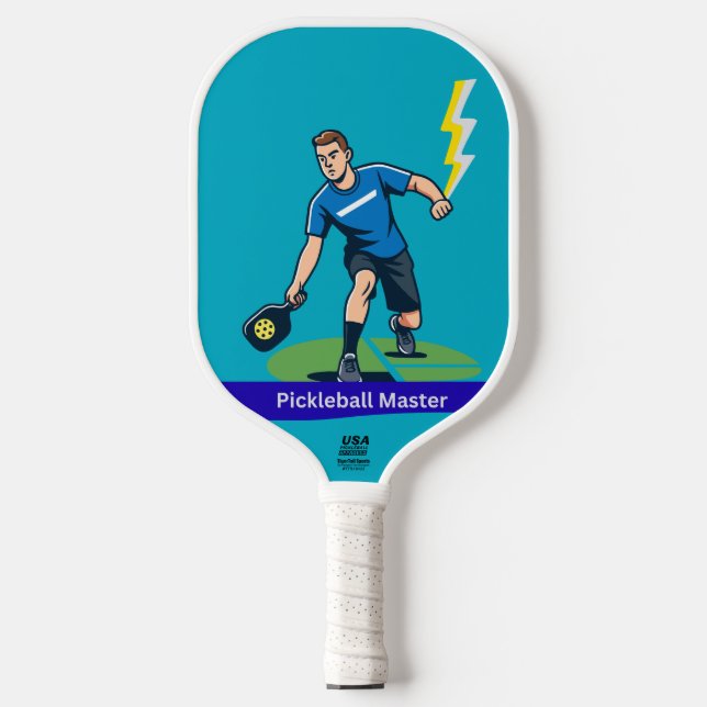 Pickleball Master Player Paddle (Front)