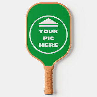 Pickleball Paddle - Add Your Image - Tan