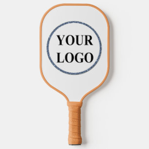 Pickleball Paddle ADD  YOUR LOGO Dad Photo Collage