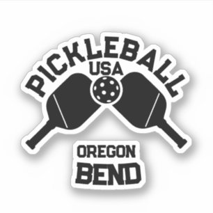 Pickleball Paddle & Ball Bend Oregon USA Custom