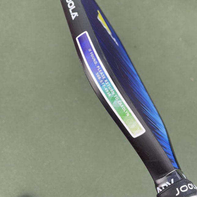 Pickleball Paddle Edge Tape Custom Name Tag ICE (Creator Uploaded)