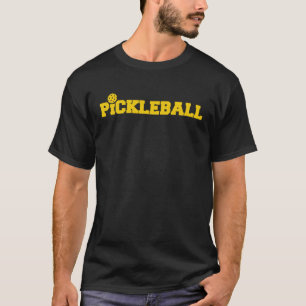 Pickleball  Paddle Game Player Retro Sarcastic Quo T-Shirt