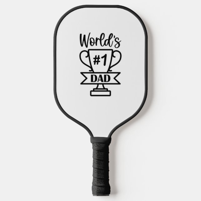 Pickleball Paddle  gift for Father Day (Front)