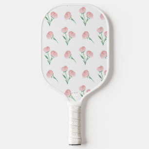Pickleball Paddle in Peonies Please