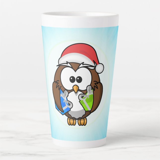 Pickleball Paddle Latte Mug (Front)