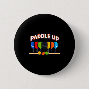 Pickleball paddle lineup for club teams and league 2 inch round button