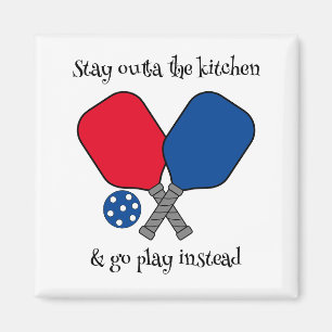 Pickleball Paddle  Magnet