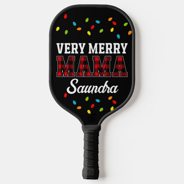 Pickleball Paddle Mom and Dad Christmas Gift (Back)