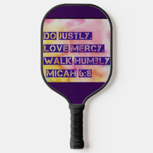 Pickleball Paddle Scripture