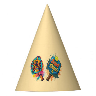 Pickleball Paddle - Sporty & Fun Design Party Hat