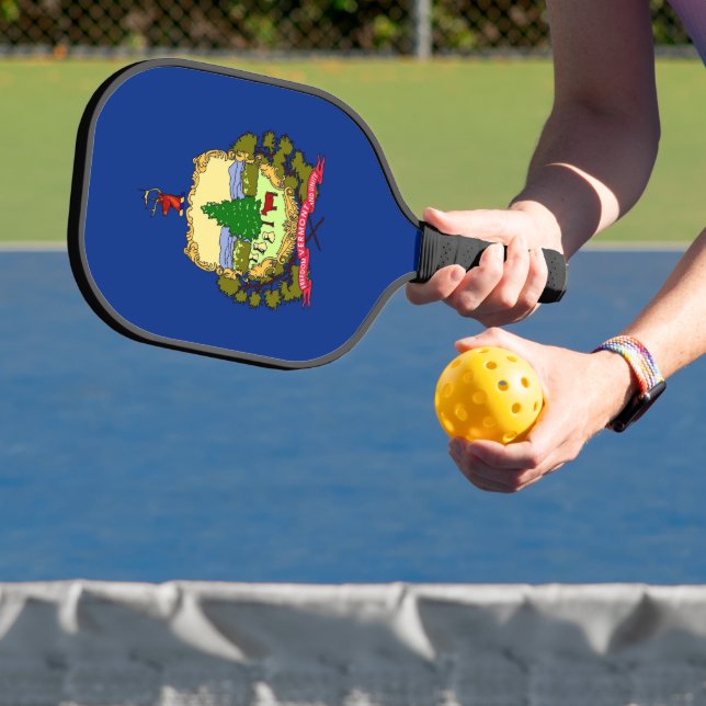 Pickleball Paddle, Vermont State flag Pickleball Paddle (Insitu)