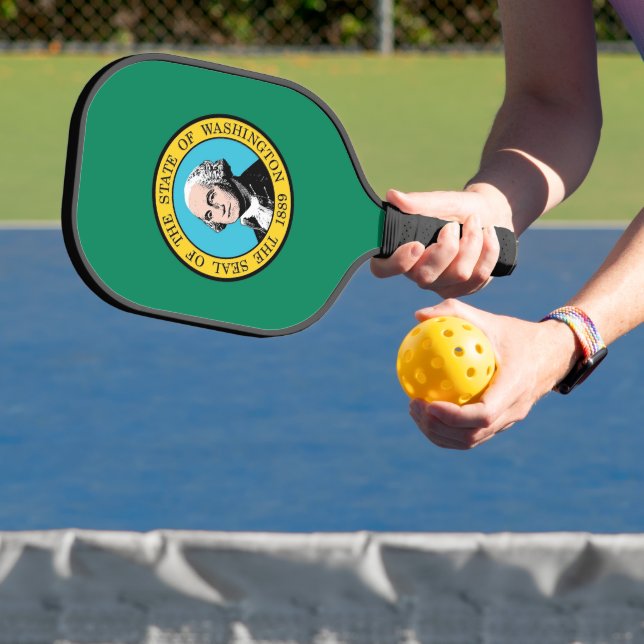 Pickleball Paddle, Washington State flag Paddle (Insitu)