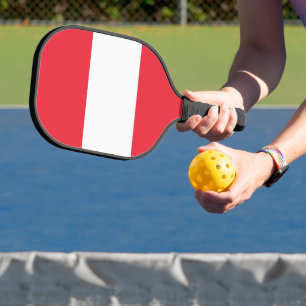 Pickleball Paddle with flag of Austria