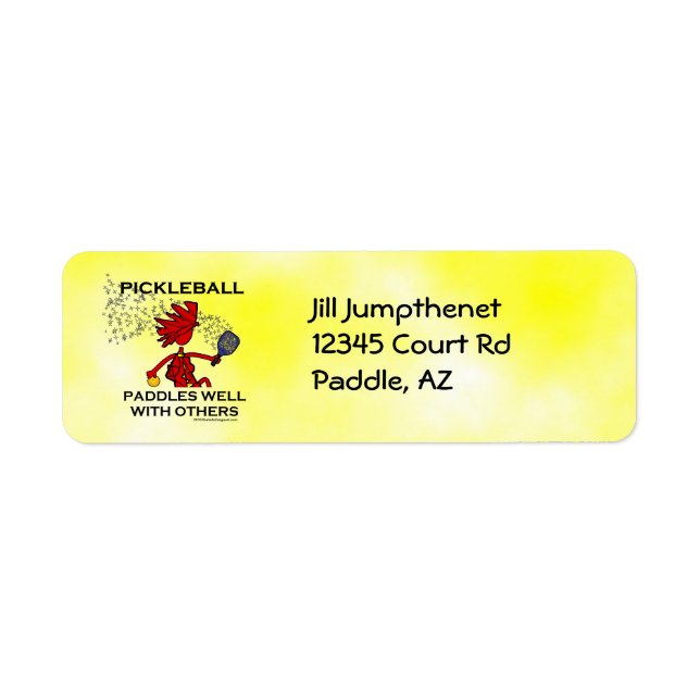 Pickleball Paddles Well With Others (Front)