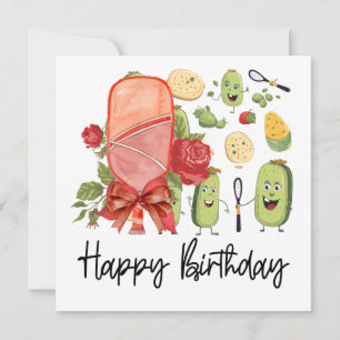 Pickleball Party Birthday  Card
