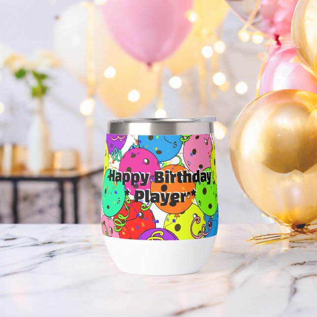 Pickleball Party Confetti and Pickleball Balloons  (Bachelor Party)