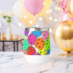 Pickleball Party Confetti et Pickleball Ballons