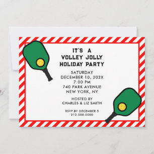 Pickleball Party Invitation