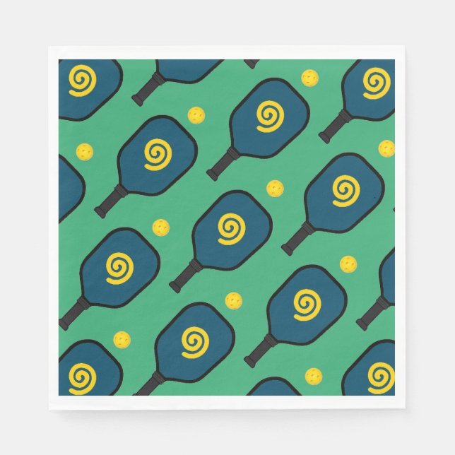 Pickleball Party Napkin (Front)